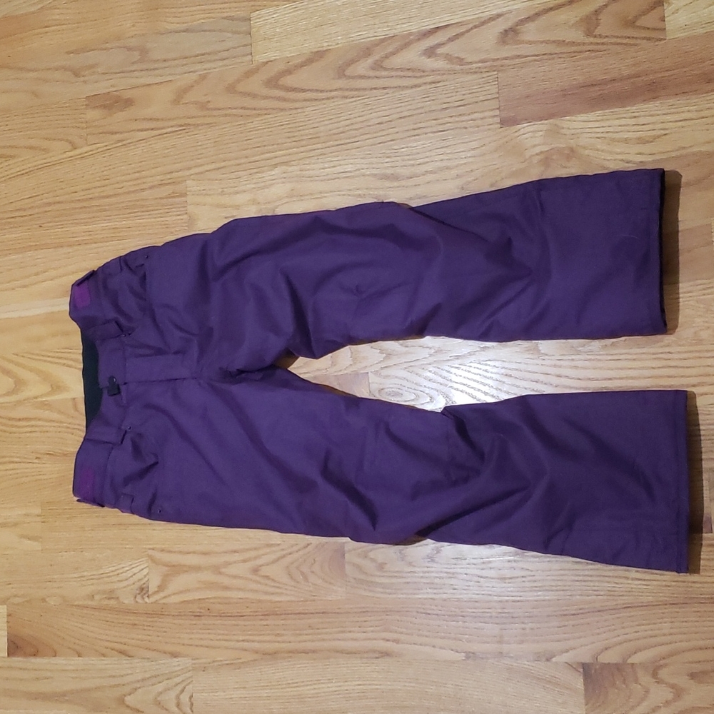 686 Youth Large Insulated Snowboard Pants Purple